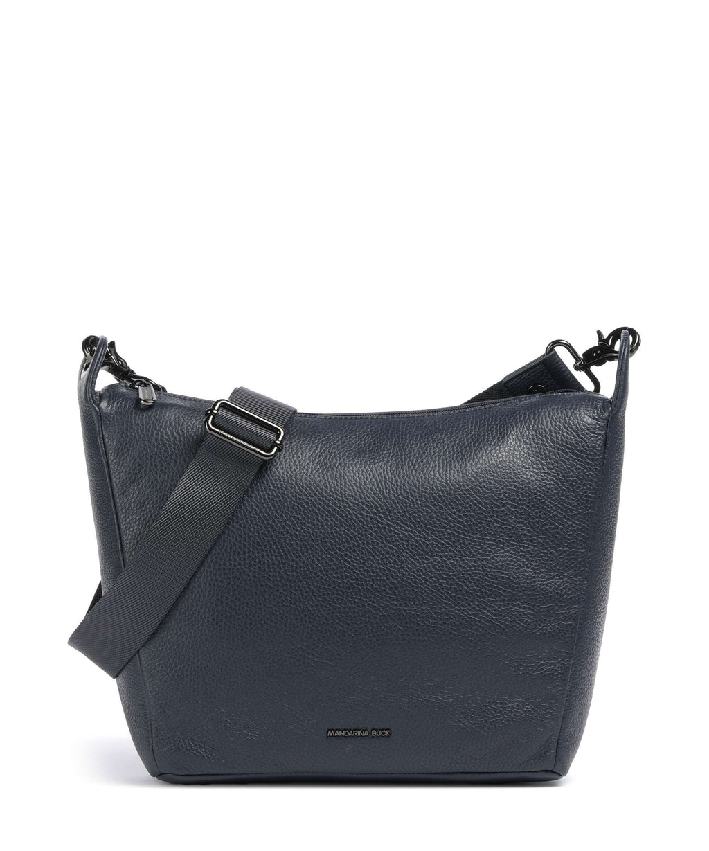 Mandarina Duck Mellow Leather Crossbody bag dress blue