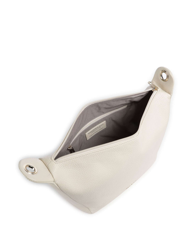 Mandarina Duck Mellow Leather Crossbody bag almond
