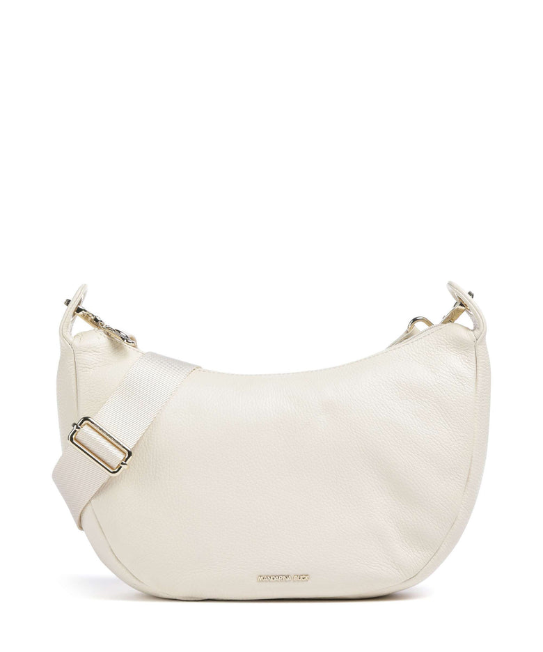 Mandarina Duck Mellow Leather Shoulder bag almond