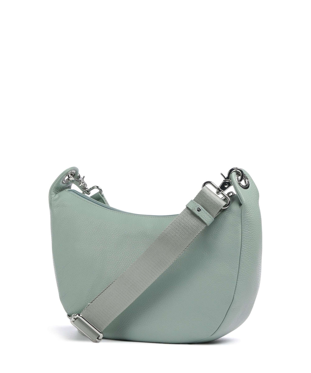 Mandarina Duck Mellow Leather Shoulder bag iceberg green