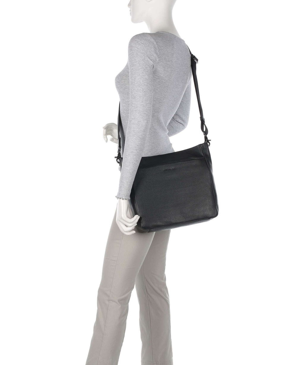 Mandarina Duck Mellow Leather Shoulder bag nero