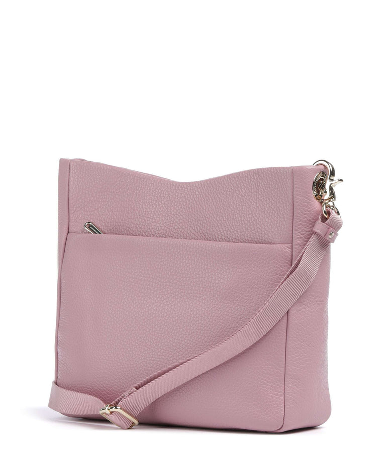 Mandarina Duck Mellow Leather Crossbody bag lilac rose