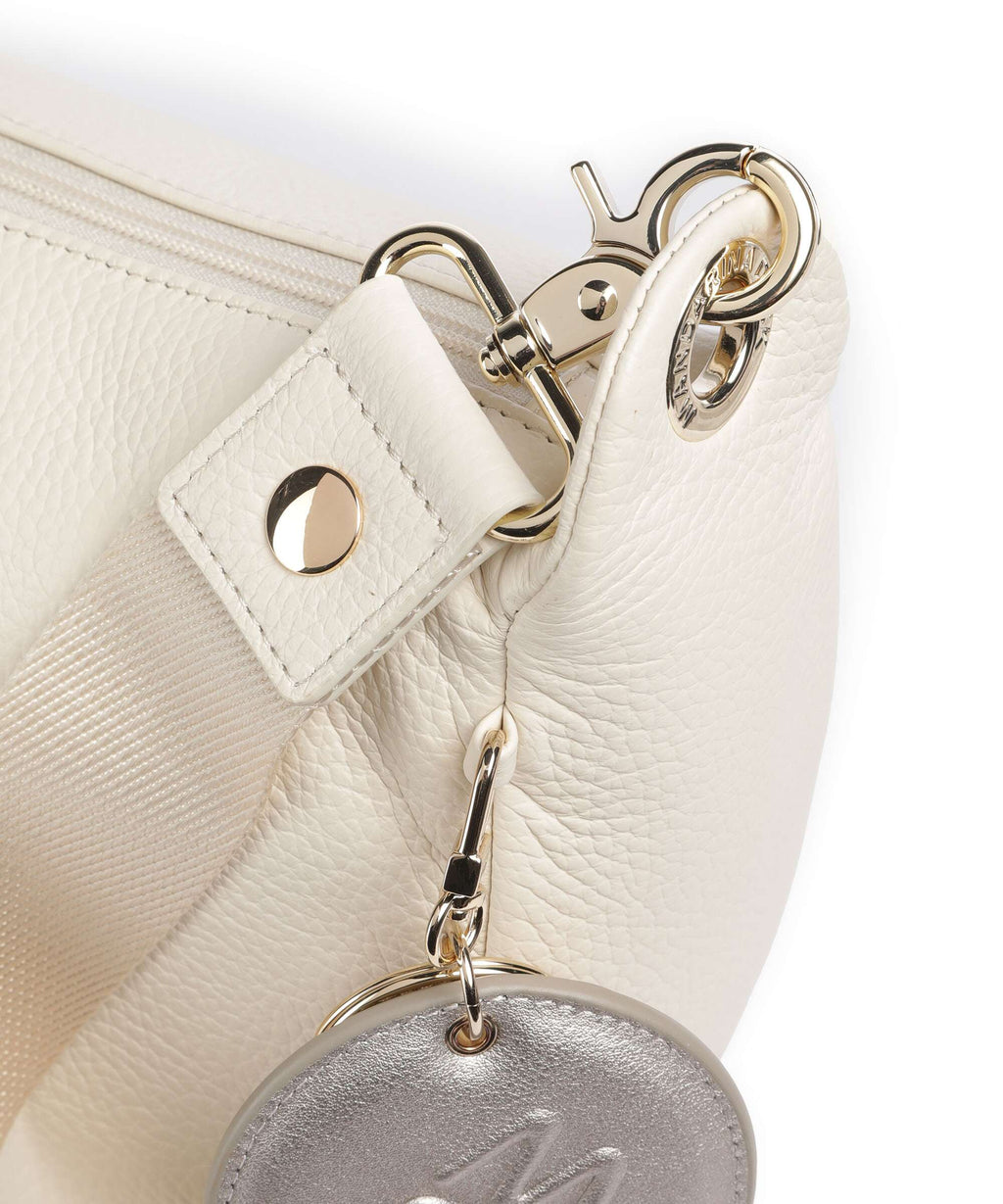 Mandarina Duck Mellow Leather Crossbody bag almond