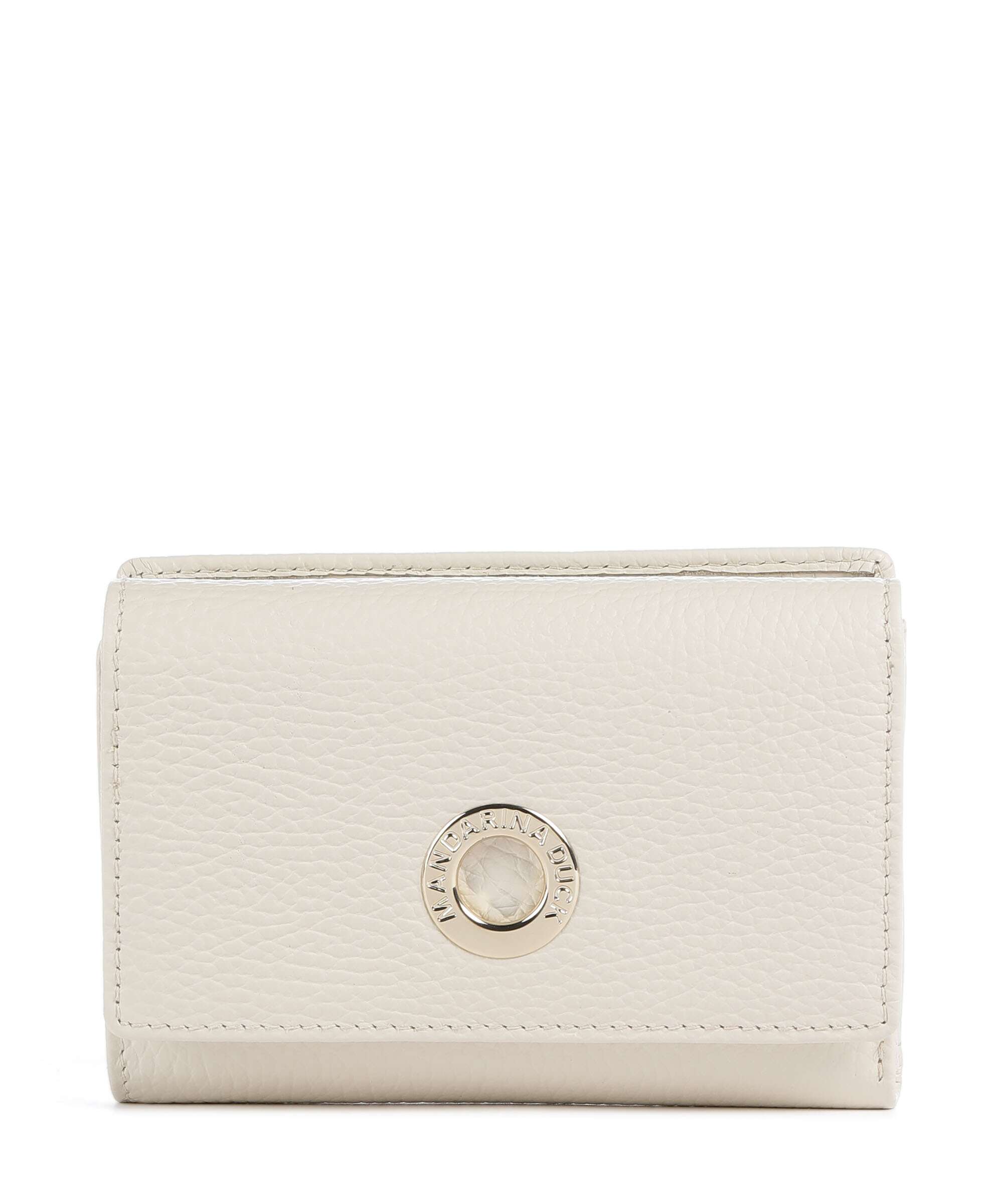 Mandarina Duck Mellow Leather Wallet almond