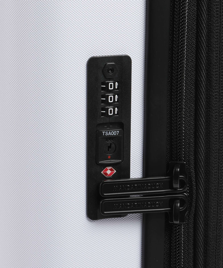 Mandarina Duck Tank Case Spinner (4 wheels) optical white