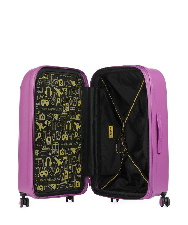 Mandarina Duck Logoduck+ Spinner (4 wheels) orchid