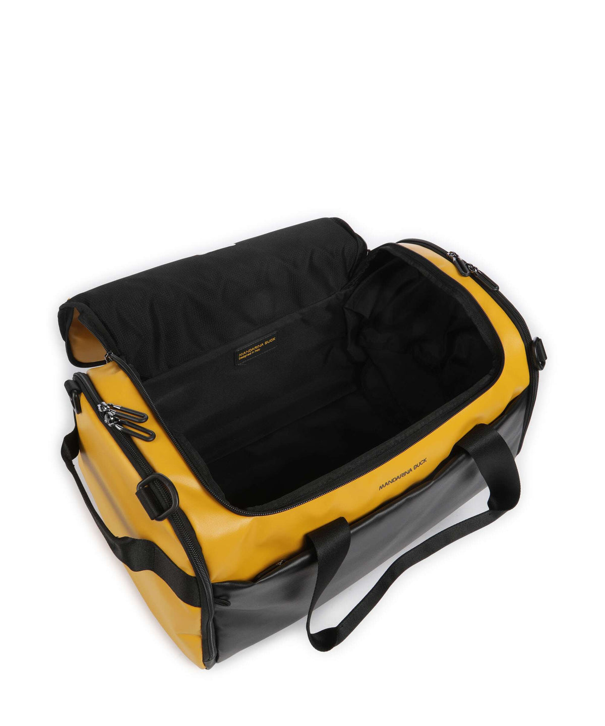 Mandarina Duck Eco Coated Weekend bag duck yellow