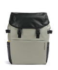 Mandarina Duck Coated Laptop backpack mud