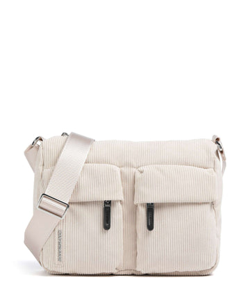 Mandarina Duck Hunter Velvet Crossover taske cashmere