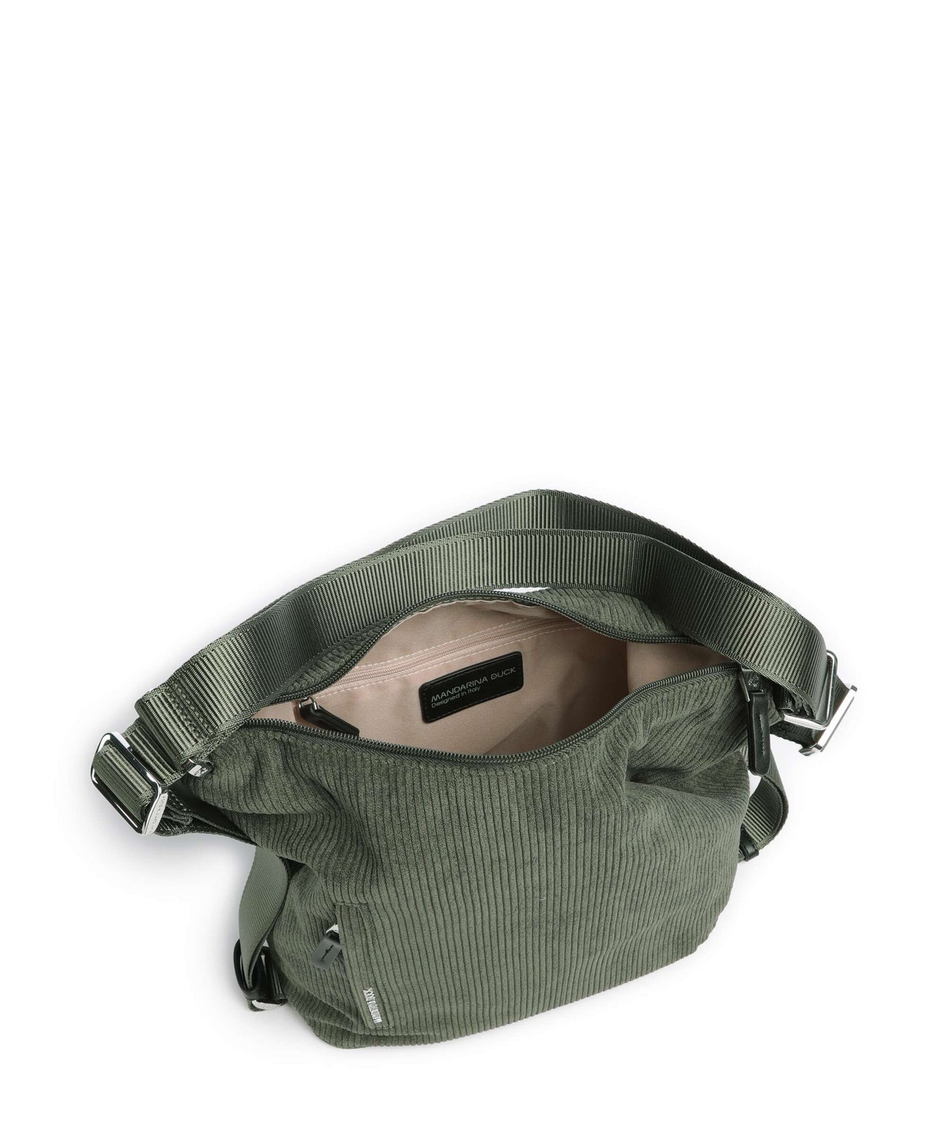 Mandarina Duck Hunter Velvet Backpack bag pirite