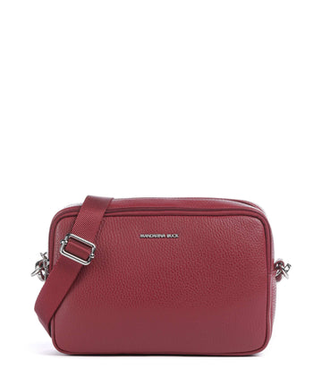 Mandarina Duck Mellow Leather Crossover taske grape