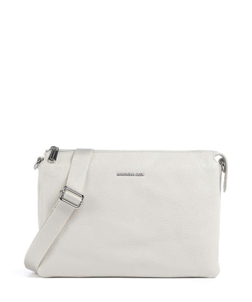 Mandarina Duck Mellow Leather Crossover taske cashmere
