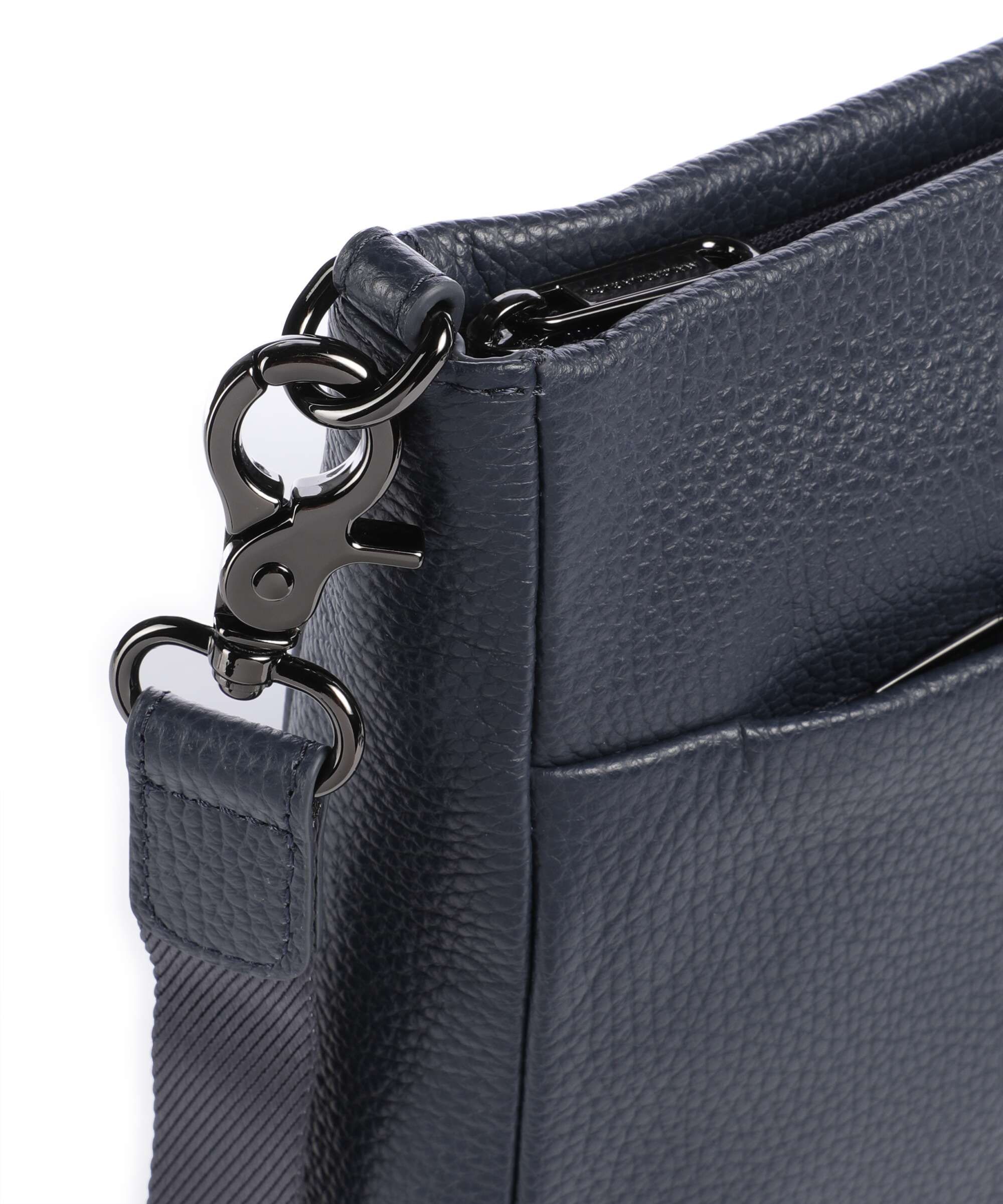 Mandarina Duck Mellow Leather Crossbody bag dress blue