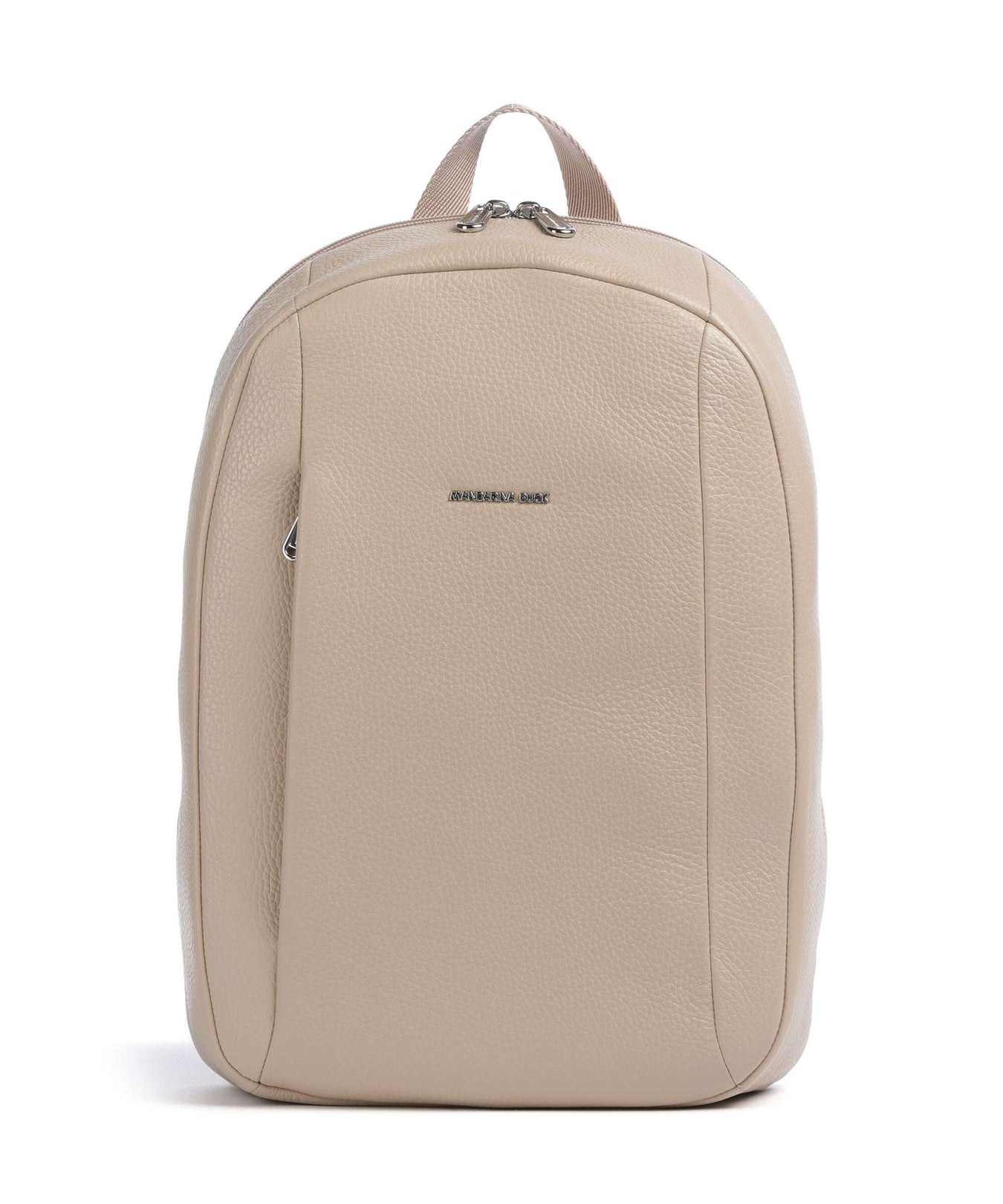 Mandarina Duck Mellow Leather Backpack warm taupe