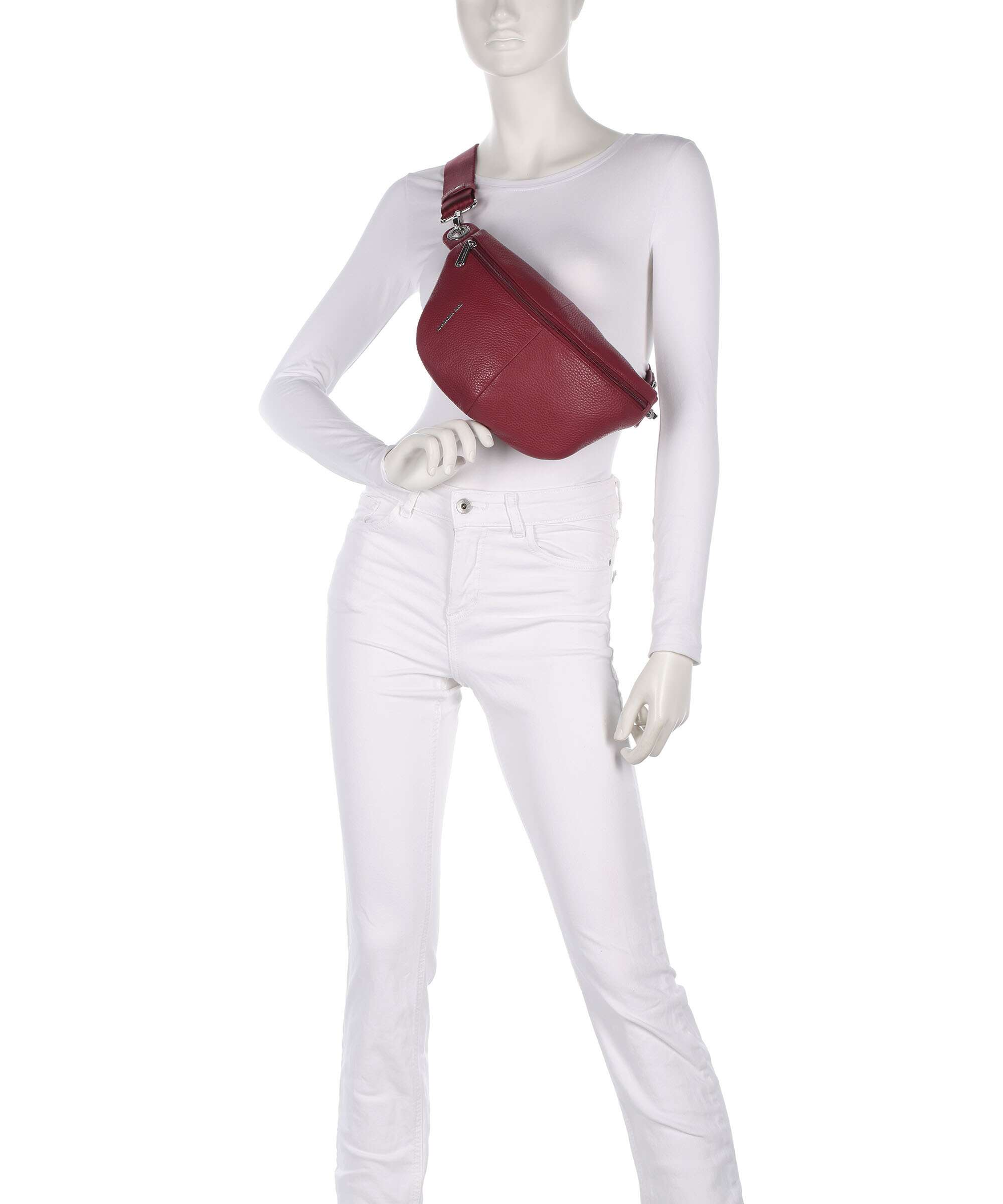 Mandarina Duck Mellow Leather Belt bag grape