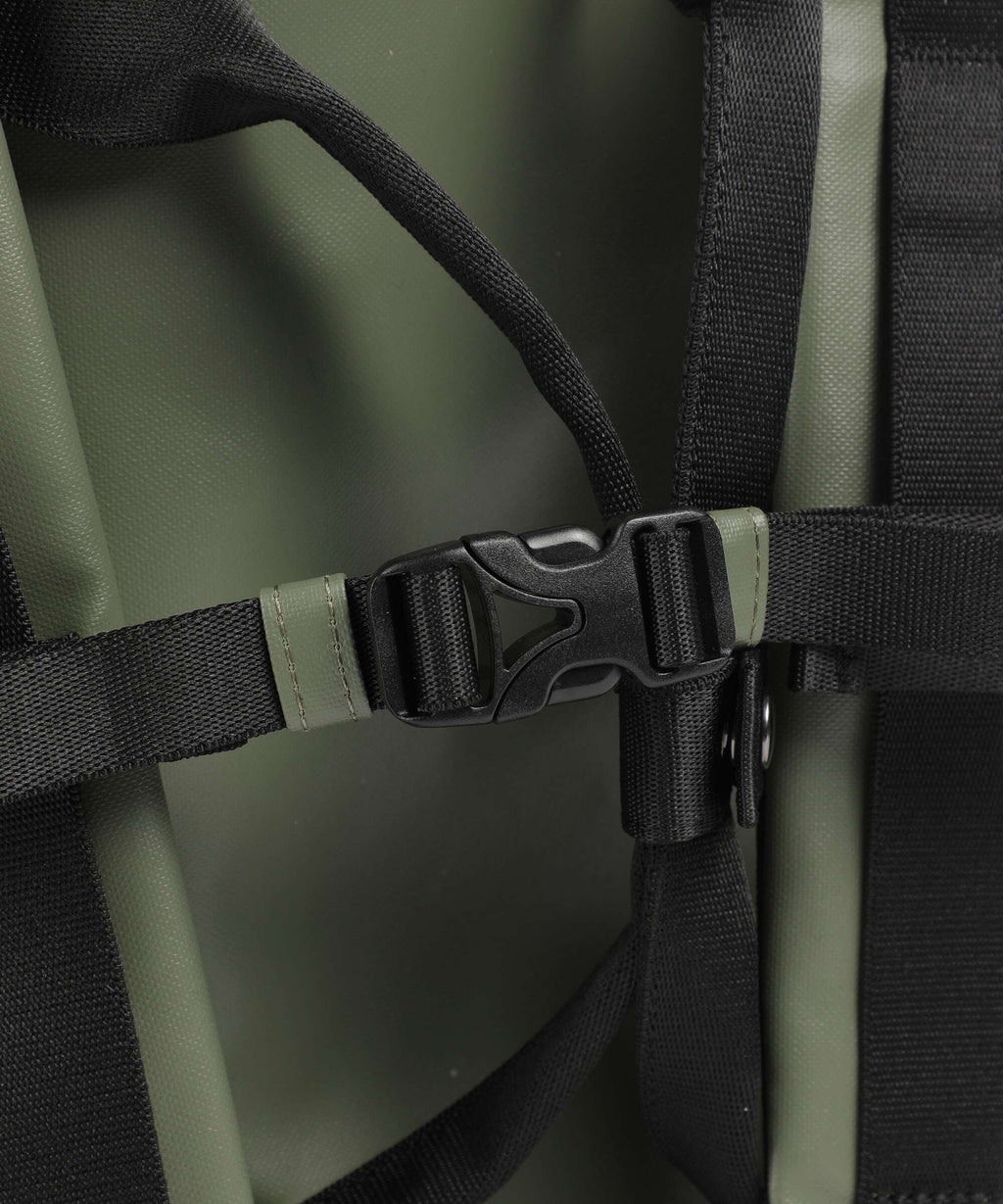 Mandarina Duck Coated Weekend bag pine green