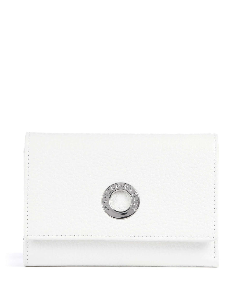 Mandarina Duck Mellow Leather Wallet blanc