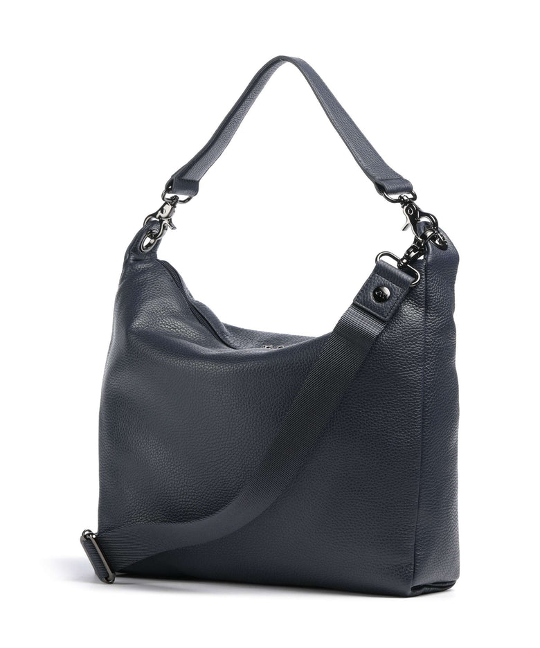 Mandarina Duck Mellow Leather Hobo bag dress blue