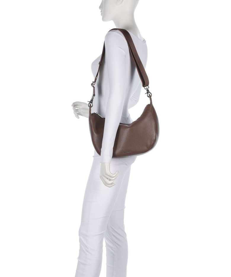 Mandarina Duck Mellow Leather Shoulder bag milk chocolate