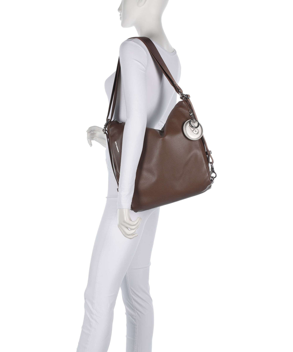Mandarina Duck Mellow Leather Backpack bag milk chocolate