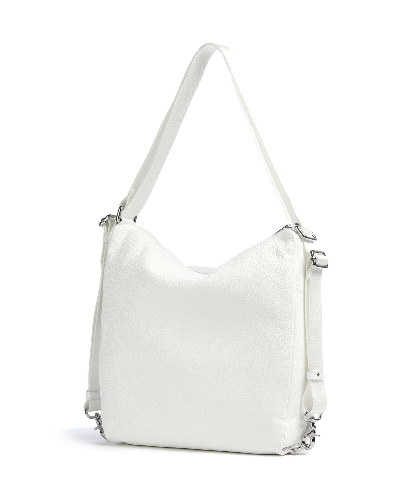 Mandarina Duck Mellow Leather Backpack bag blanc