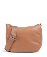 Mandarina Duck Mellow Leather Crossover taske pecan nut