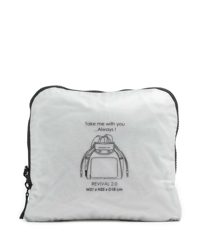Mandarina Duck Revival 2.0 Backpack nero