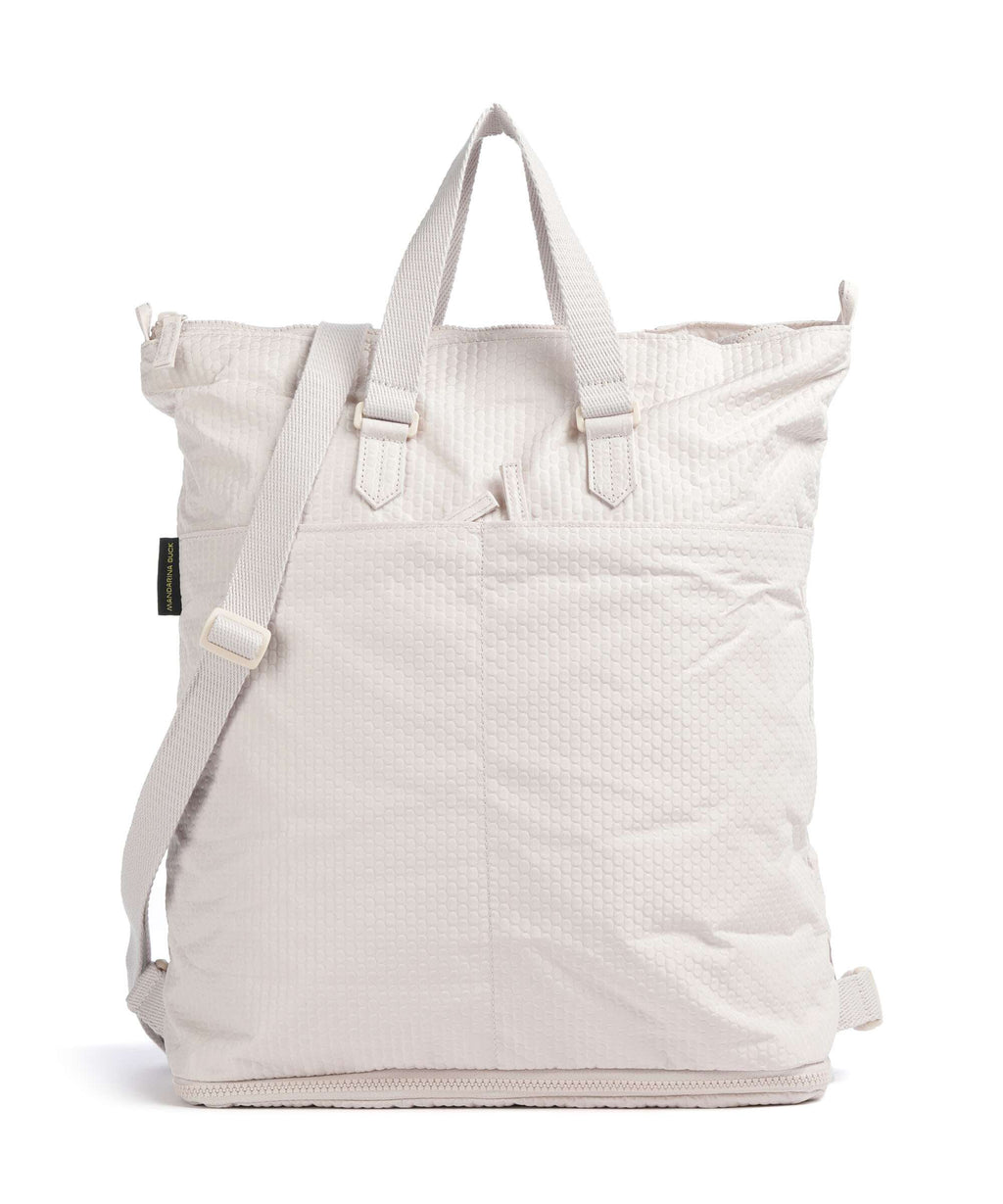 Mandarina Duck Revival 2.0 Backpack bag white mocha