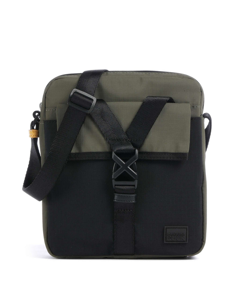 Mandarina Duck Y-Lite Crossbody bag soldier