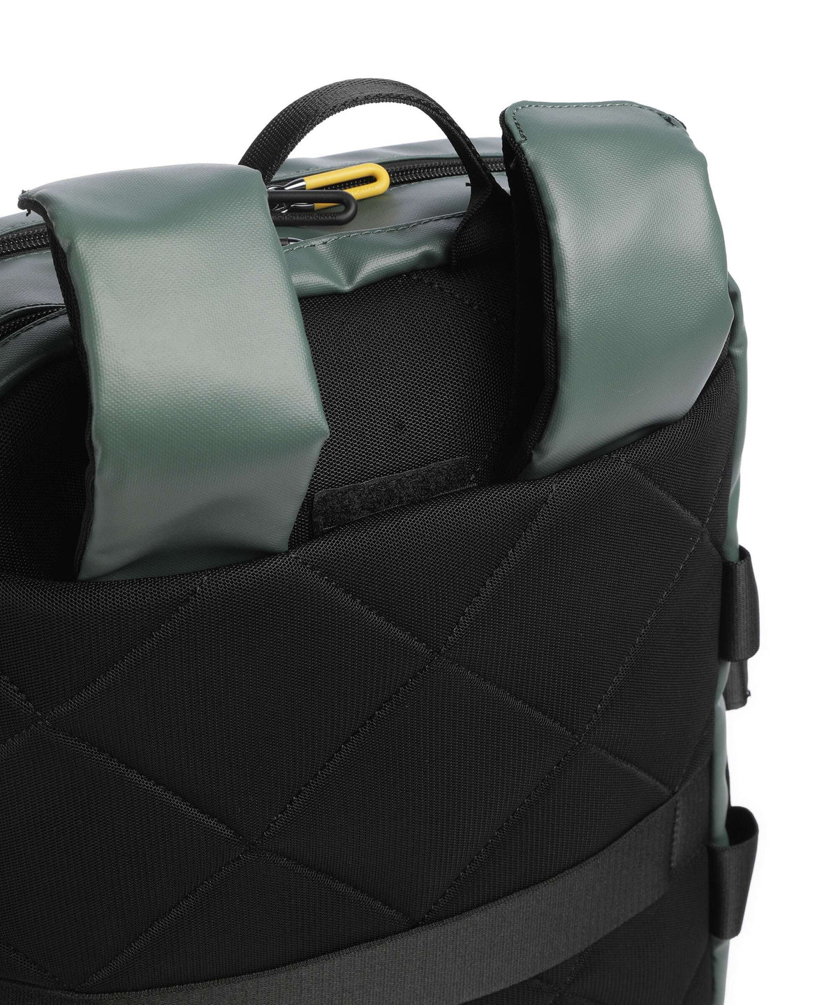Mandarina Duck Eco Coated Backpack bag deep green