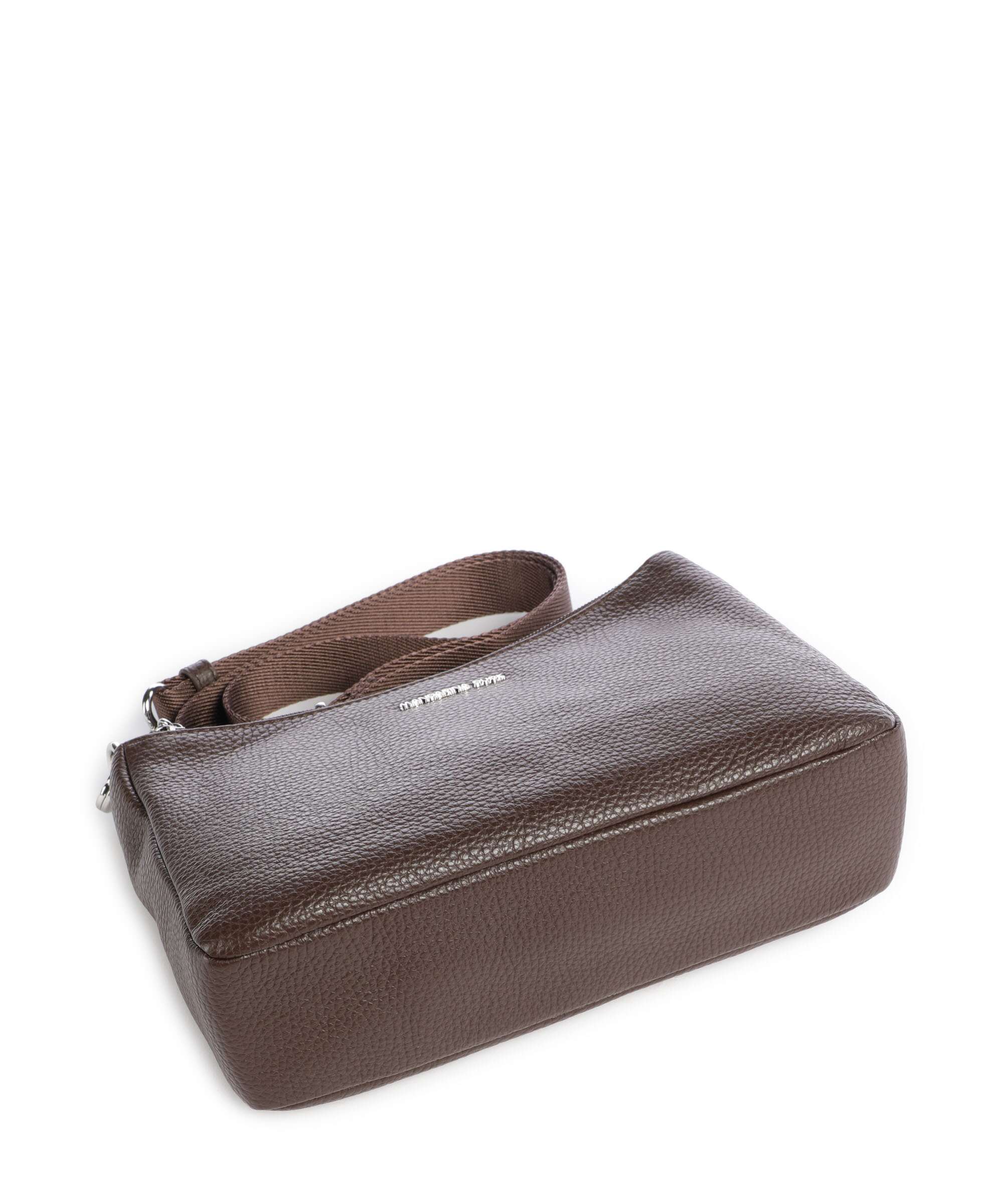 Mandarina Duck Mellow Leather Crossbody bag espresso