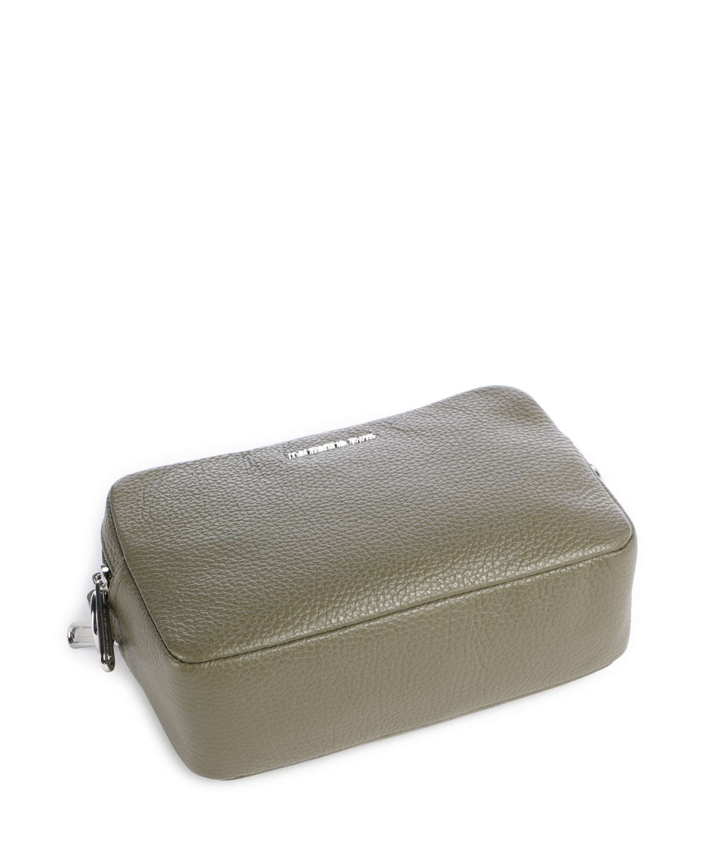 Mandarina Duck Mellow Leather Crossbody bag winter olive