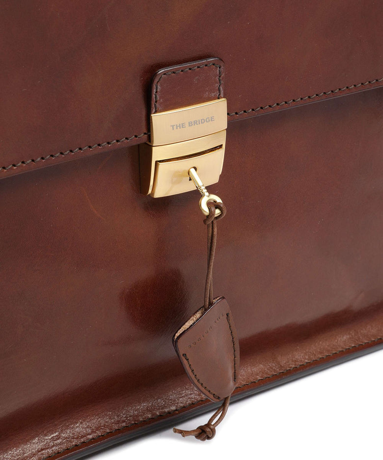 The Bridge Story Uomo Briefcase marrone