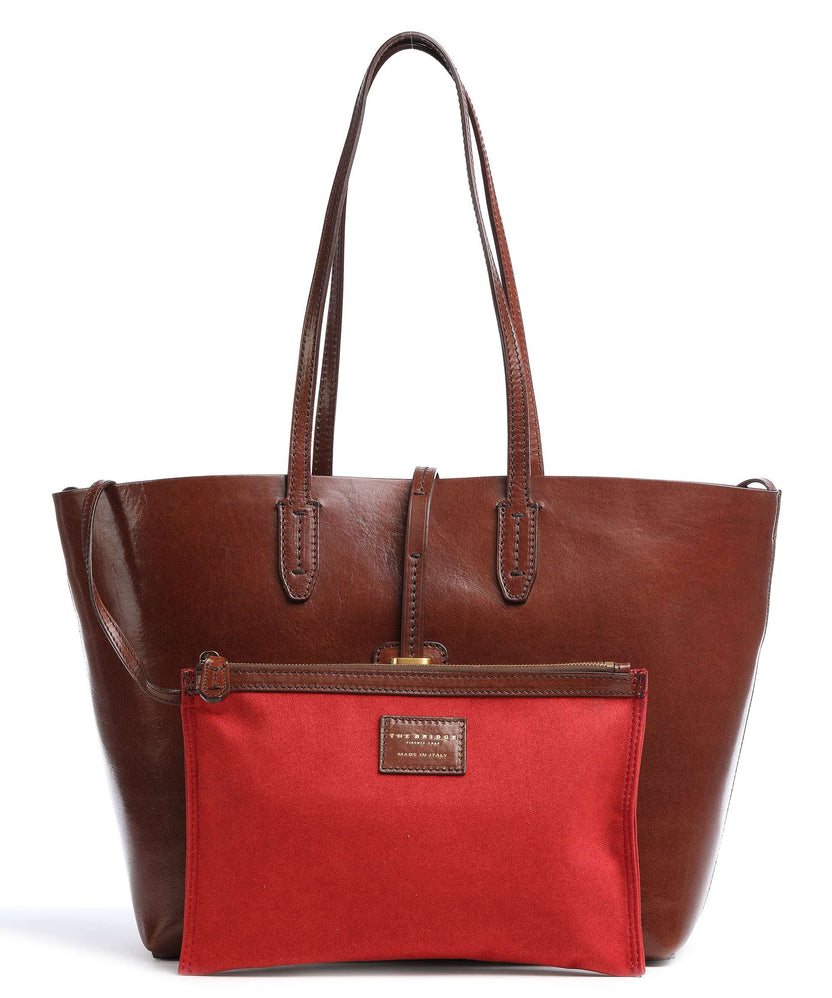 The Bridge Dalston Tote bag marrone