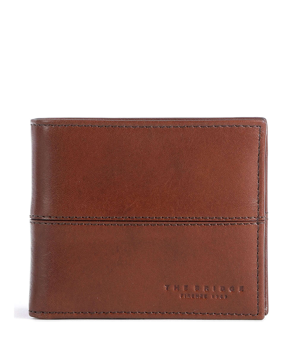 The Bridge Vespucci Wallet marrone