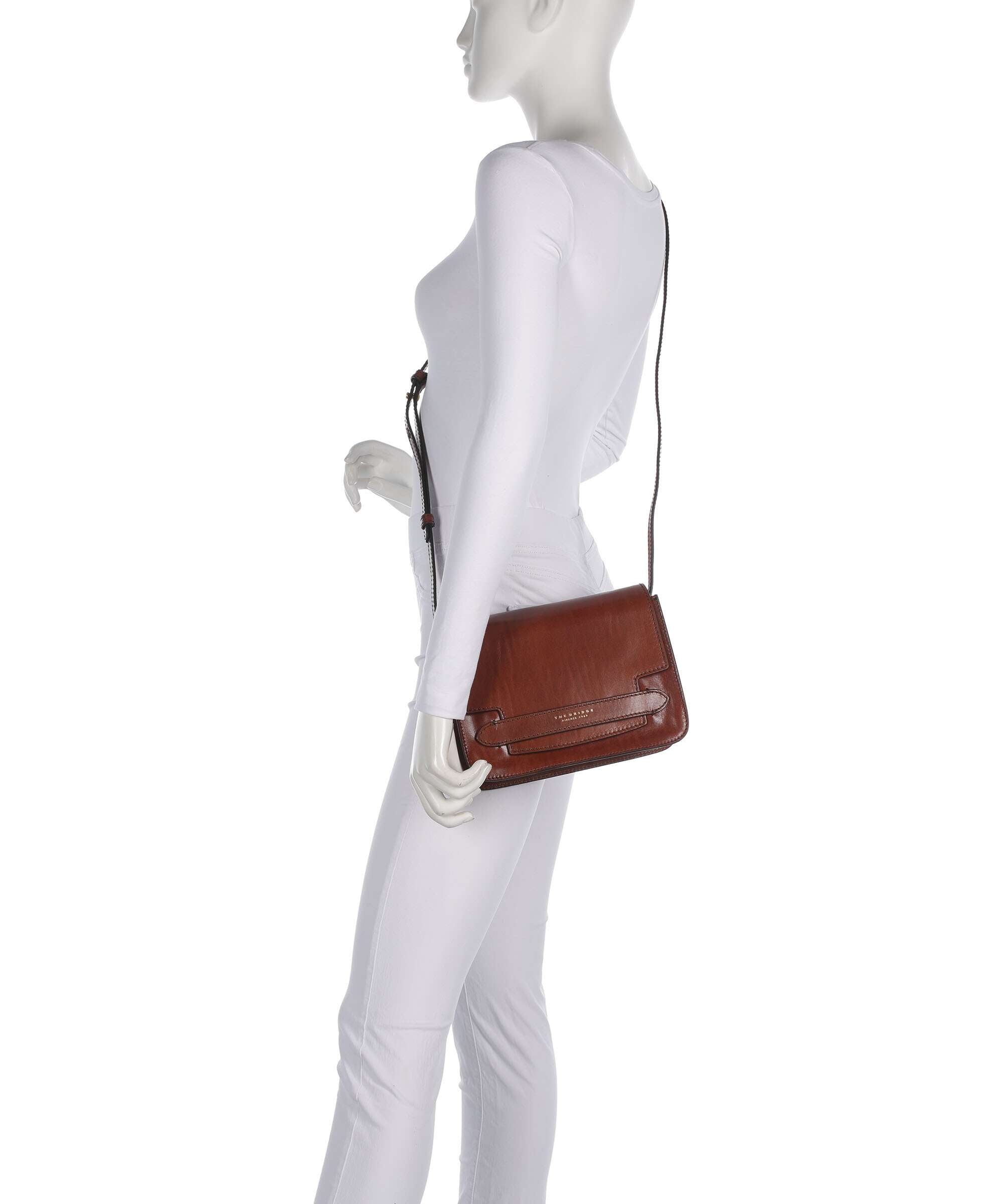The Bridge Lucrezia Crossbody bag marrone