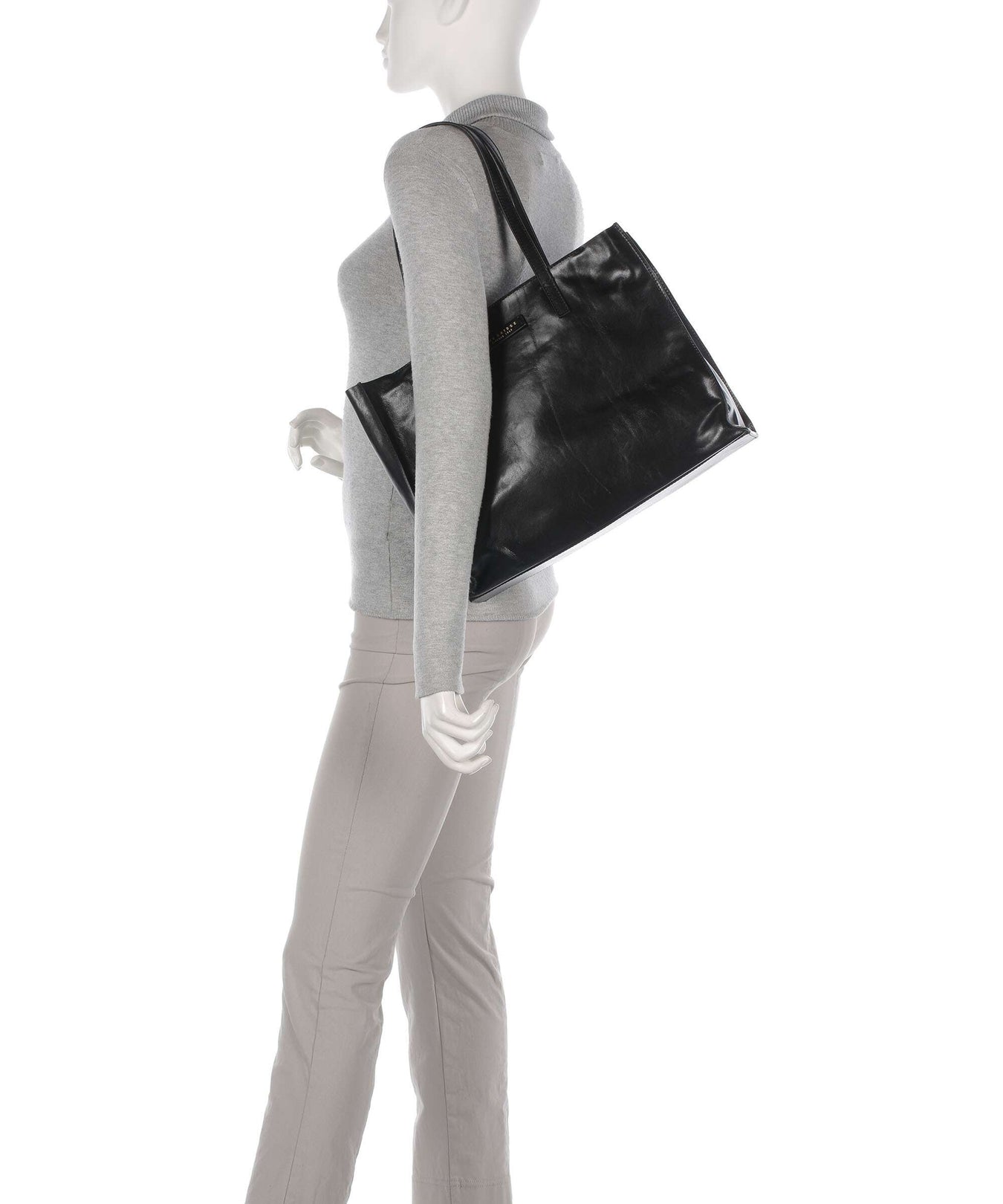 The Bridge Mirra Tote bag nero