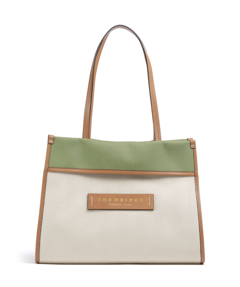 The Bridge Elisa Tote bag natural/marzipan/fico