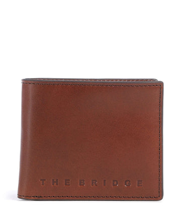 The Bridge Giacomo RFID Pung brown