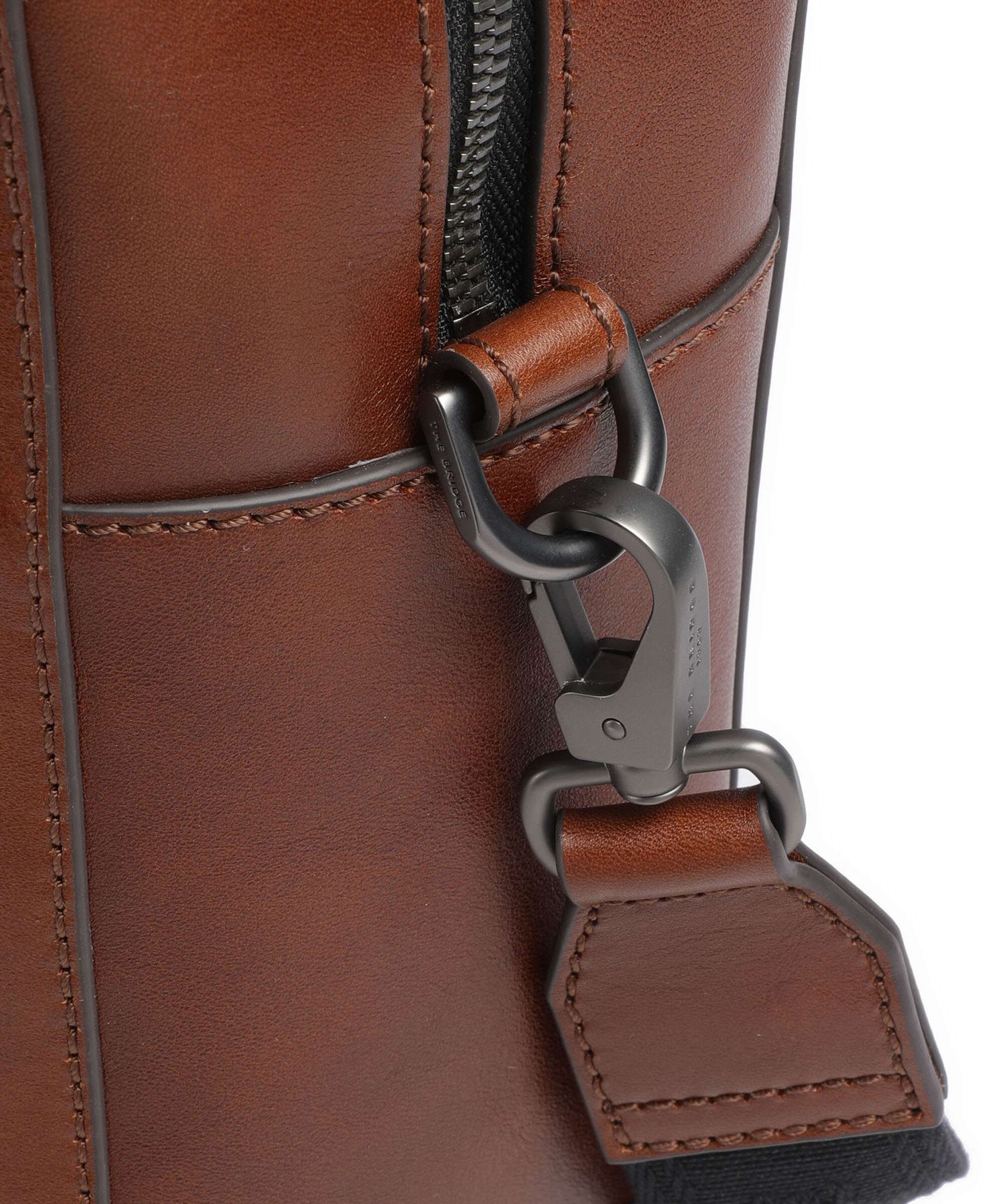 The Bridge Giacomo Briefcase brown
