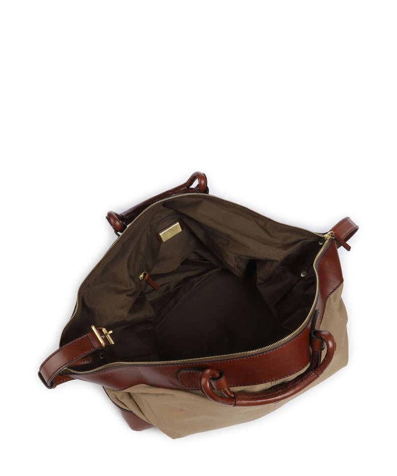 The Bridge Story Viaggio Soft Weekend bag natural