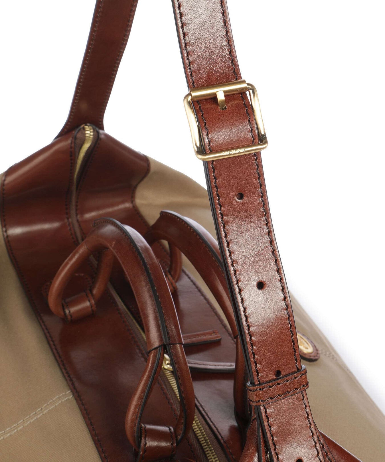 The Bridge Story Viaggio Soft Weekend bag natural