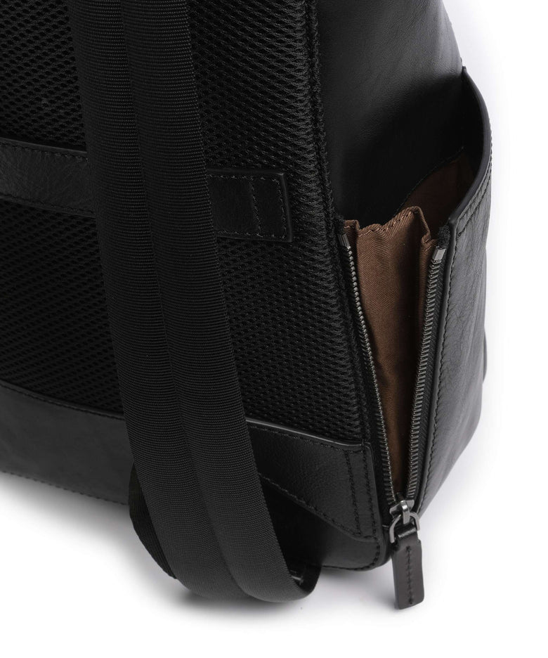 The Bridge Iacopo Rolltop backpack nero