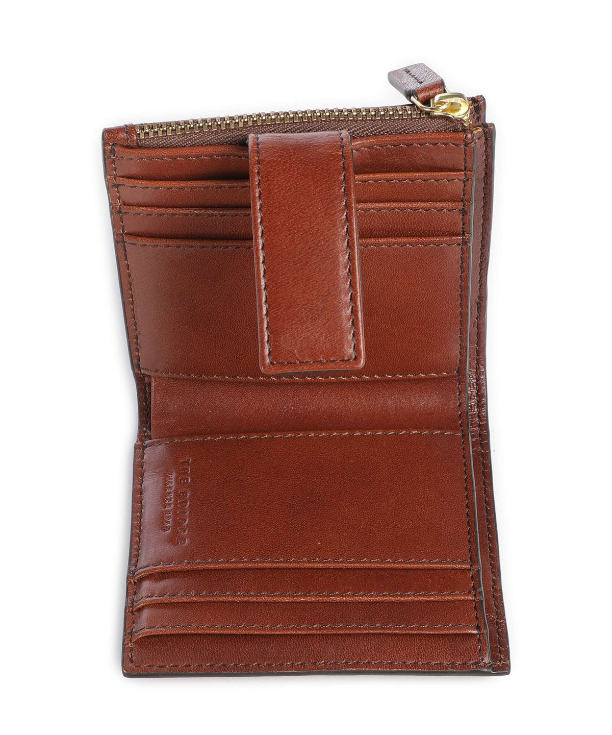 The Bridge Lucrezia Wallet marrone