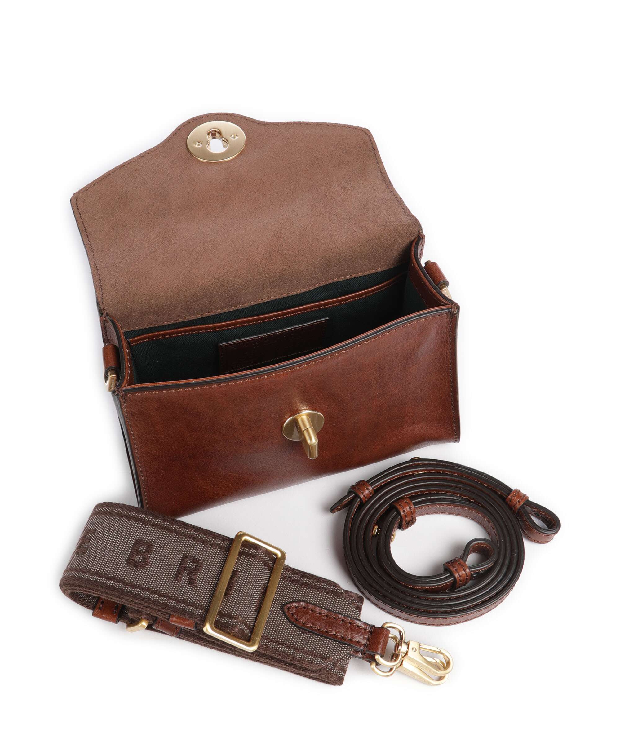 The Bridge Irene Crossbody bag marrone