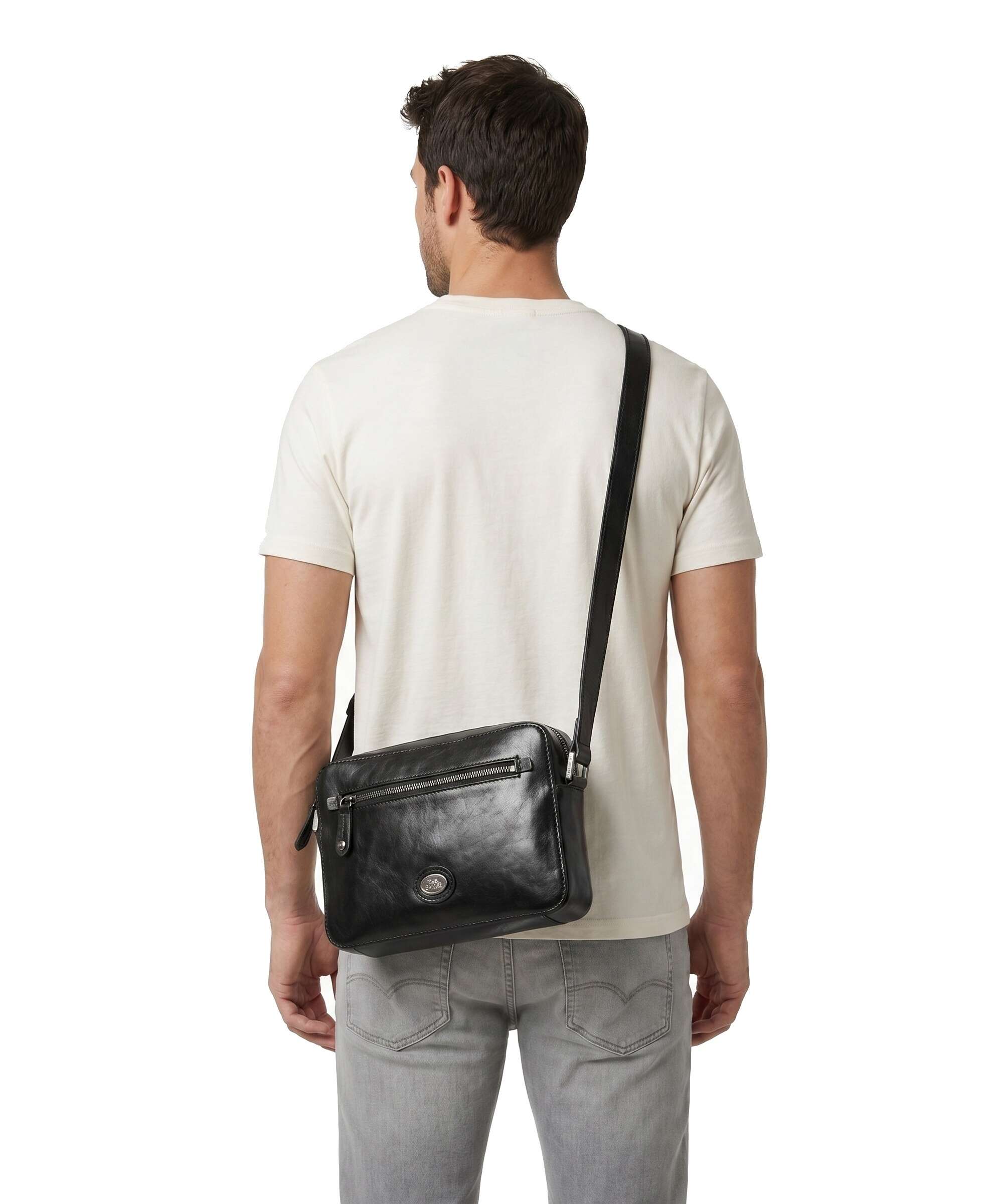 The Bridge Story Uomo Crossbody bag black