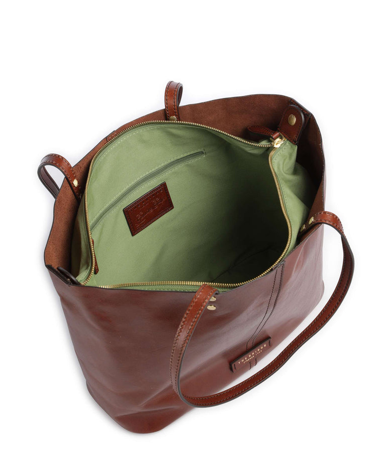 The Bridge Lisa Tote bag marrone