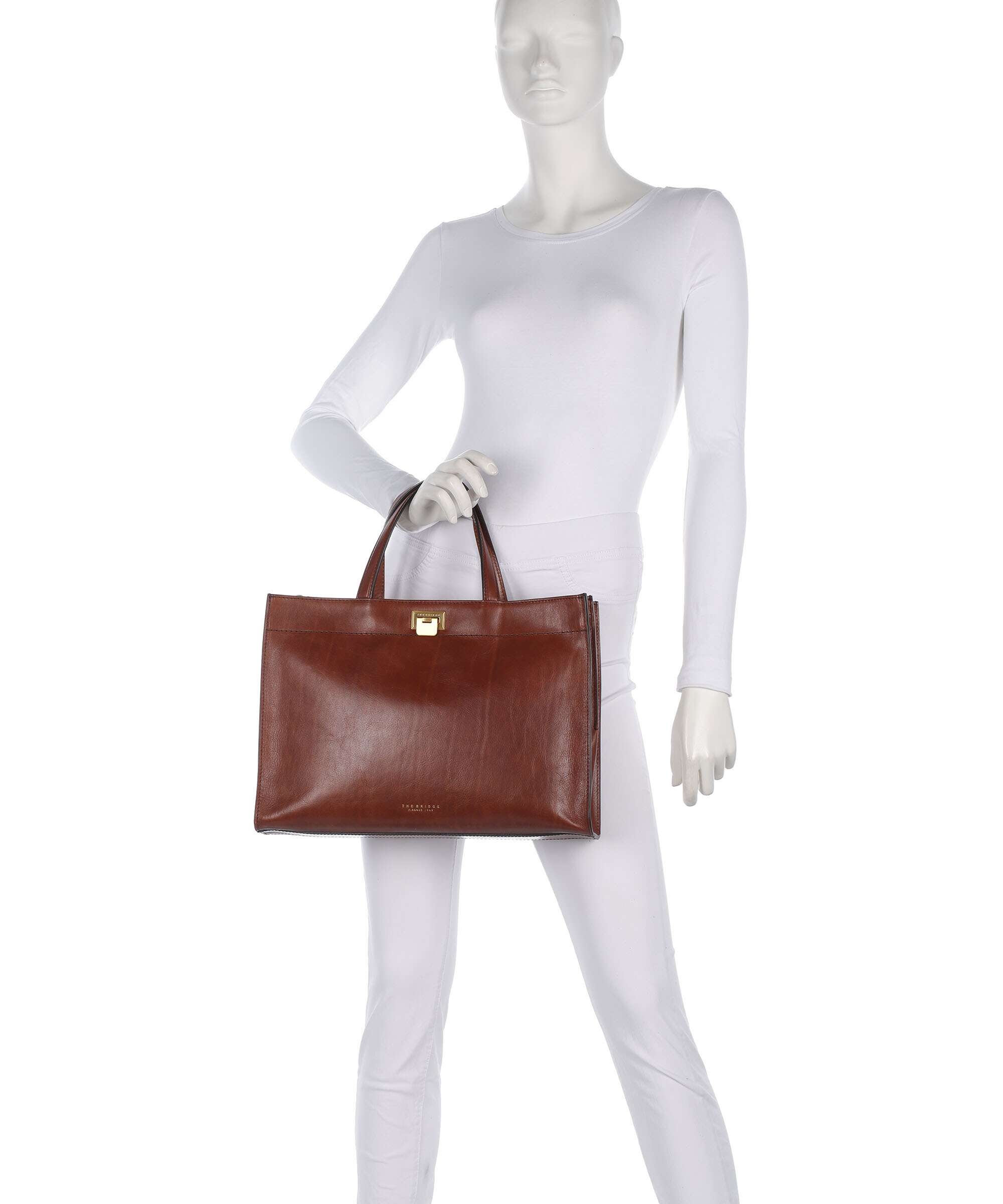 The Bridge Leila Handbag marrone