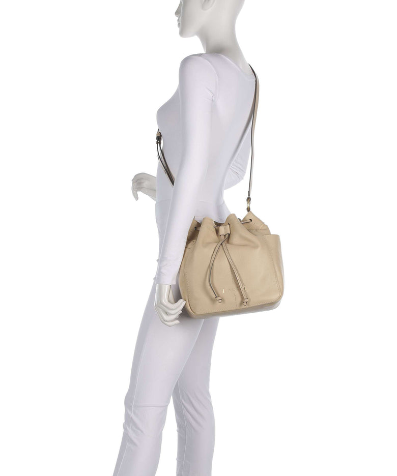 The Bridge Letizia Soft Bucket bag butter