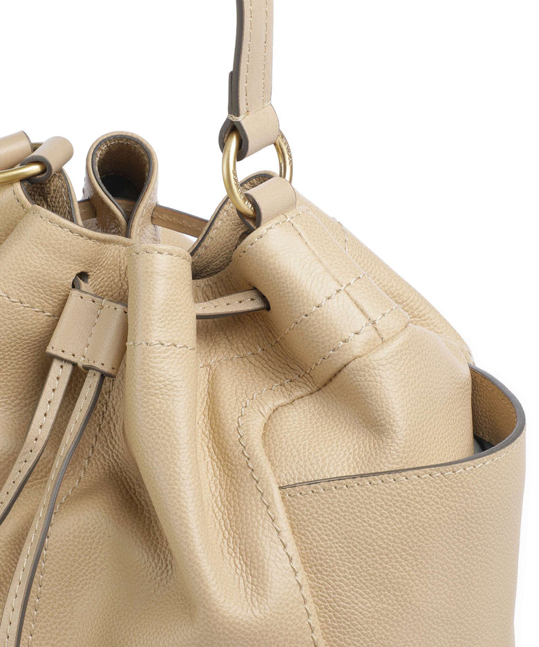 The Bridge Letizia Soft Bucket bag butter